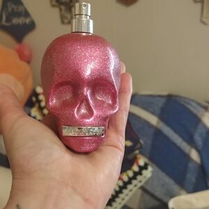 Pink Police To Be Skull Perfume Bottle